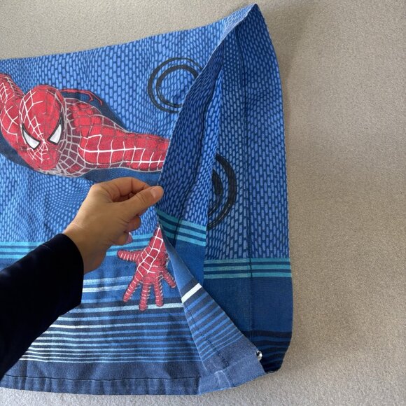 Marvel Disney 2004 Spider-Man Double Sided Pillow Case Standard Comics Y2K 2000s - Picture 4 of 6
